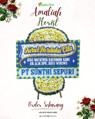 Papan Bunga Duka di Mangkarap
