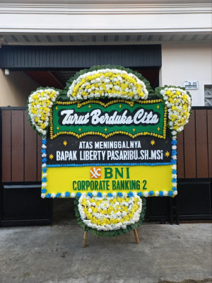 Papan Bunga Duka di Mangkarap