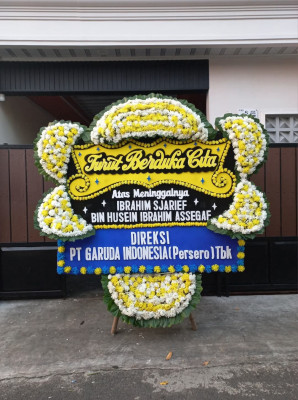 Papan Bunga Duka di Mangkarap