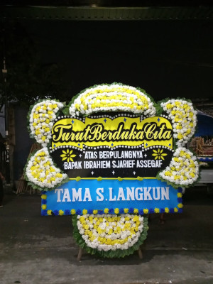 Papan Bunga Duka di Mangkarap