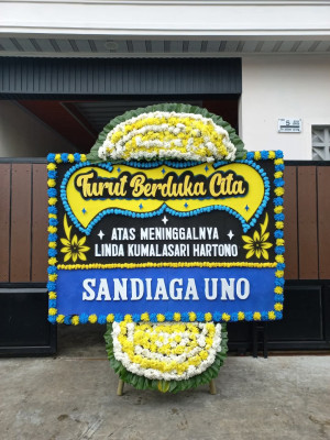 Papan Bunga Duka di Mangkarap